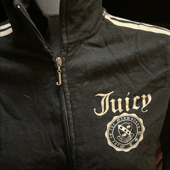 Juicy Couture Black Tracksuit with White Accents - Picture 3 of 10